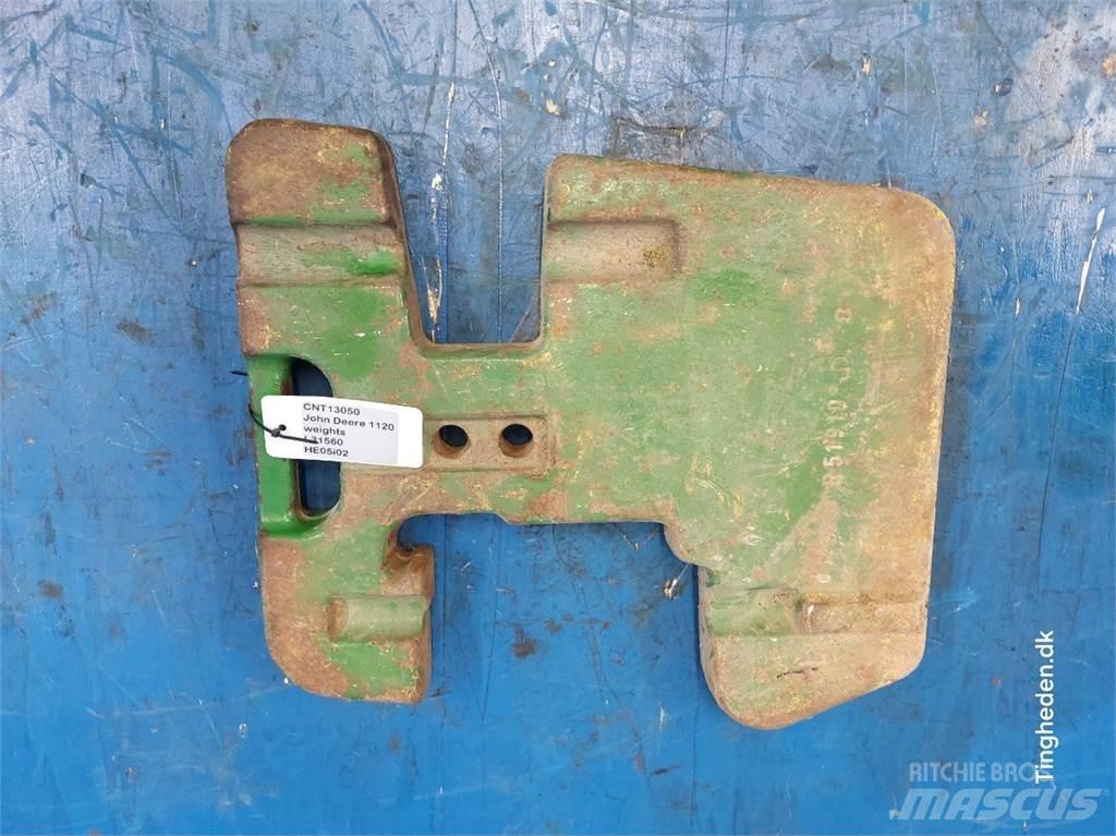 John Deere 1120 Предни тежести
