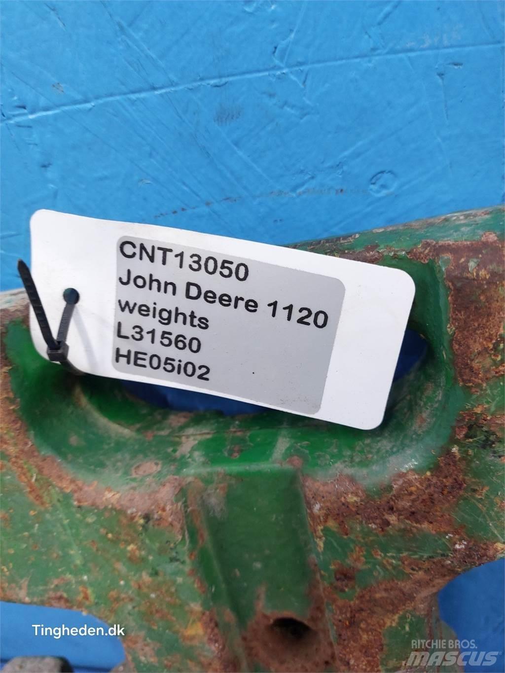 John Deere 1120 Предни тежести
