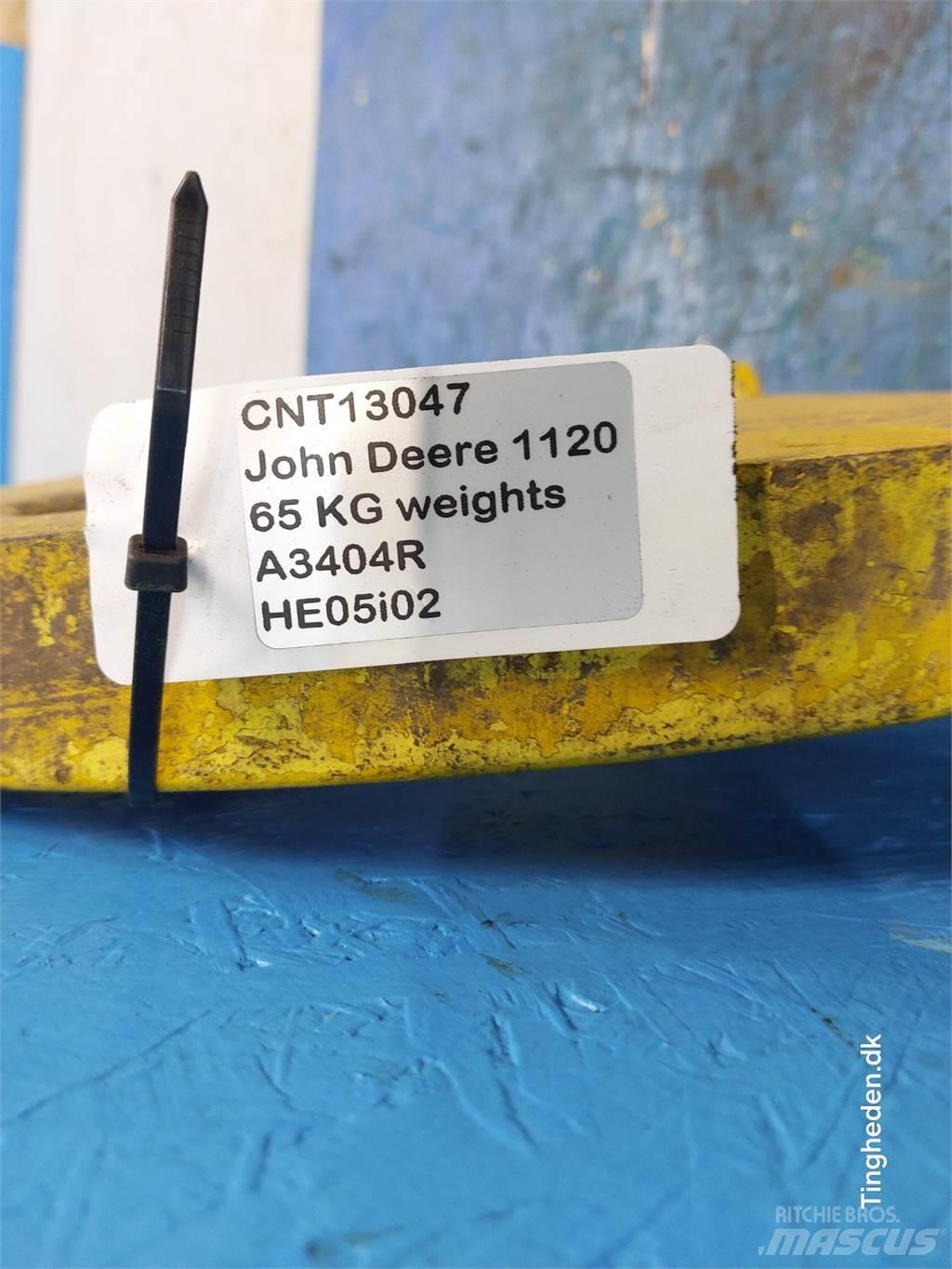 John Deere 1120 Предни тежести
