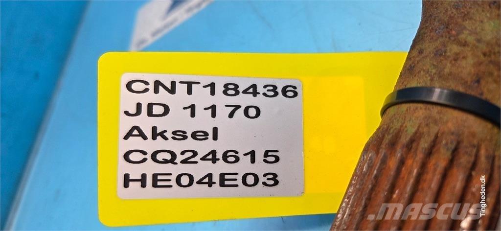 John Deere 1170 Предаване