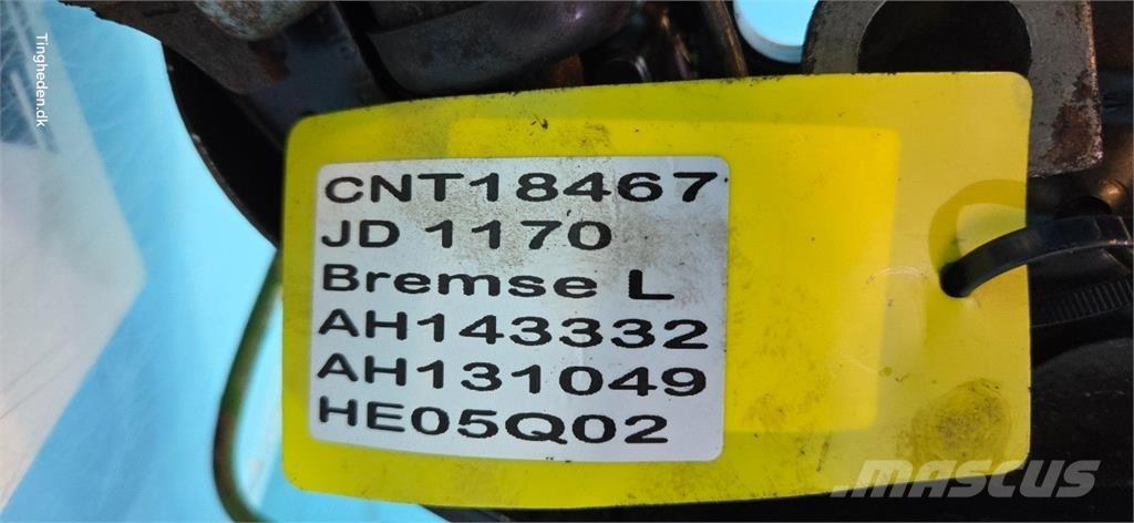 John Deere 1170 Предаване