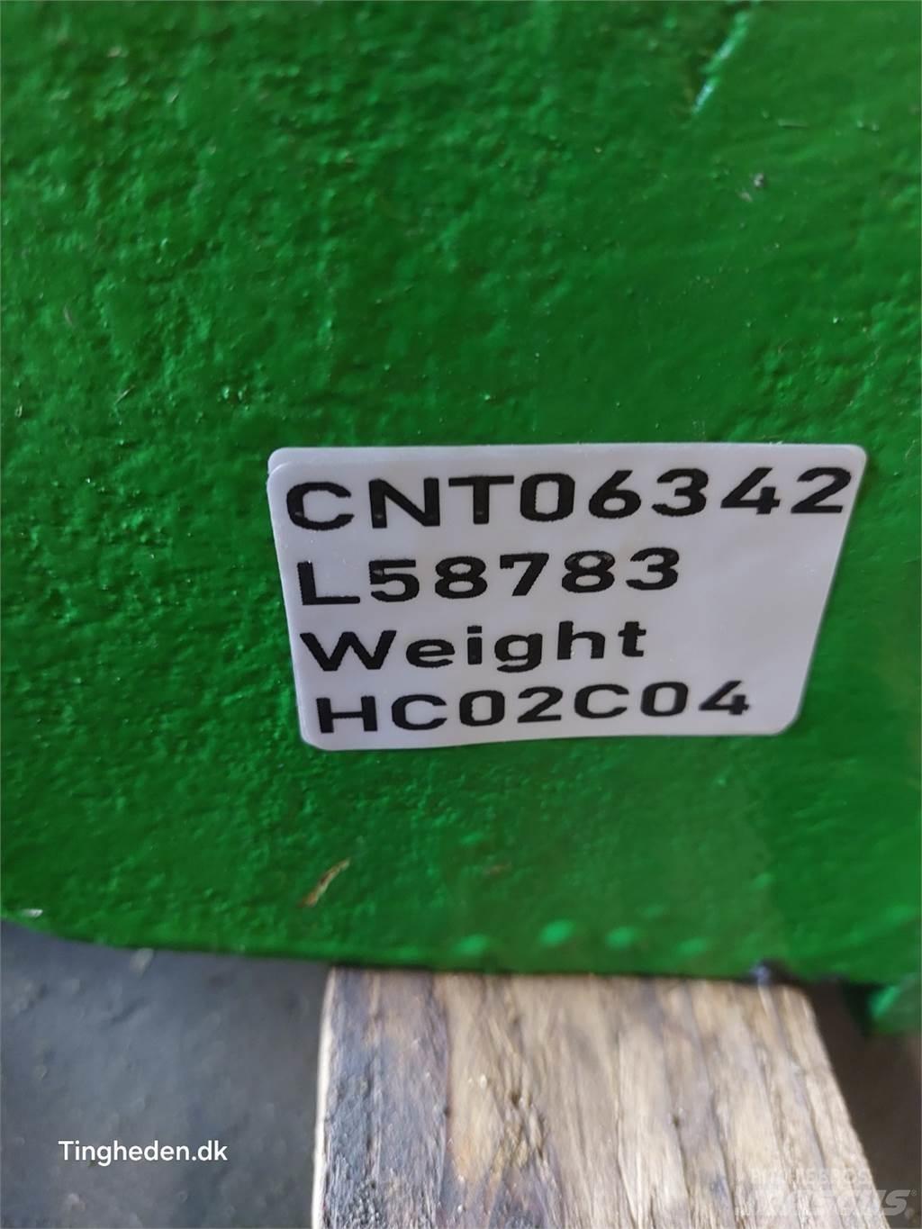 John Deere 1850 Предни тежести
