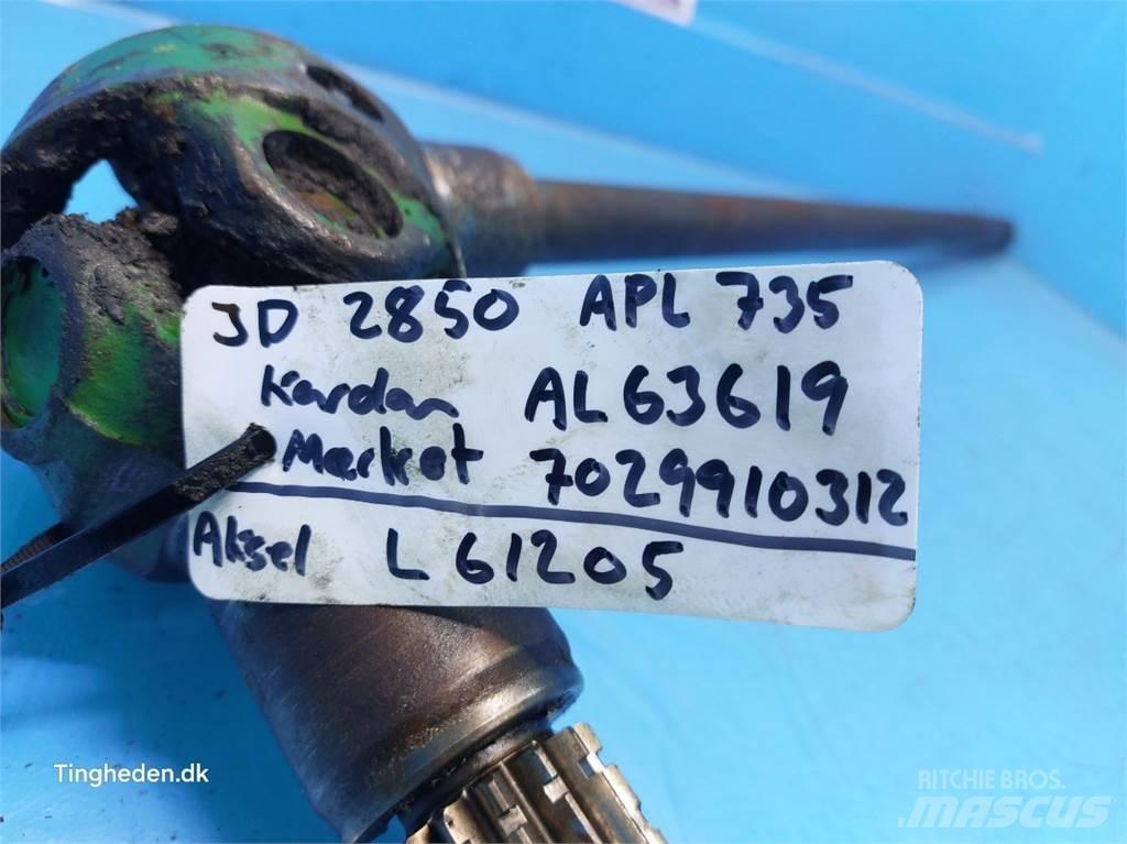 John Deere 2850 Други аксесоари за трактори