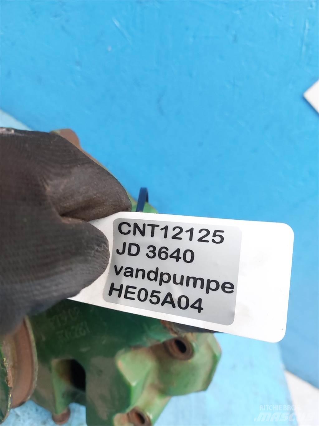 John Deere 3640 Двигатели