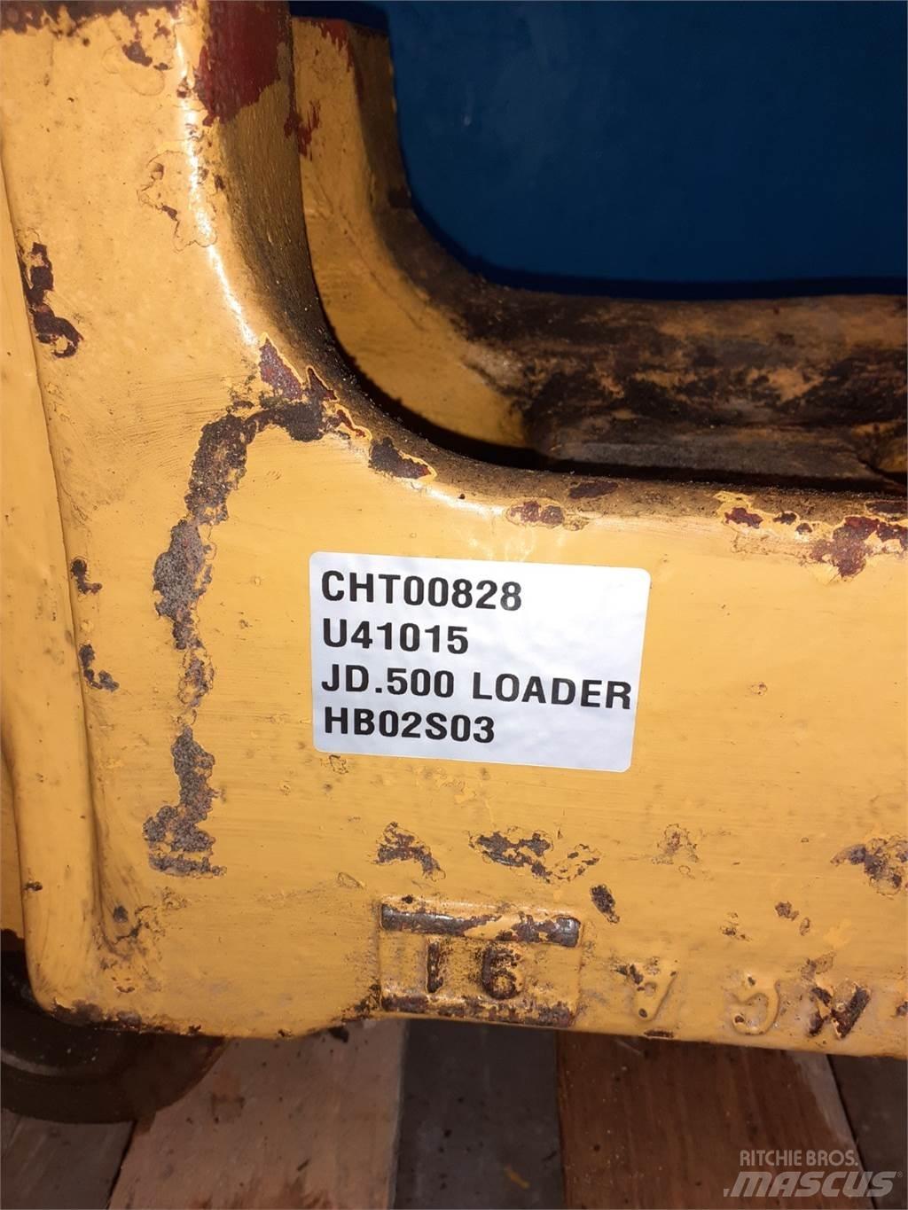 John Deere 500 Товарачи със заден ескаватор