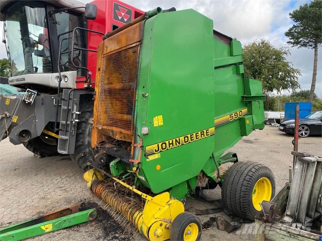 John Deere 590 Сламопреси за кръгли бали
