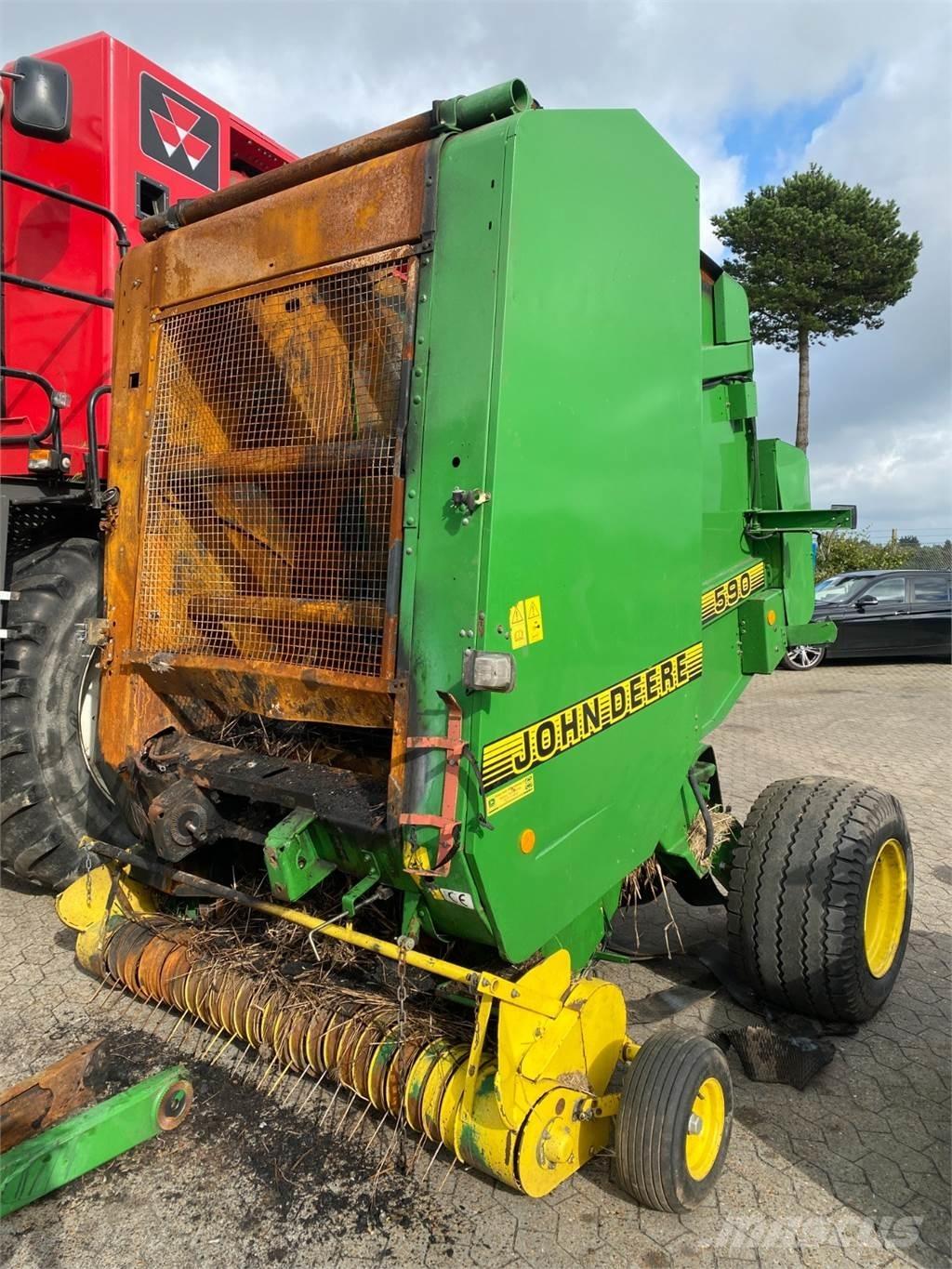 John Deere 590 Сламопреси за кръгли бали
