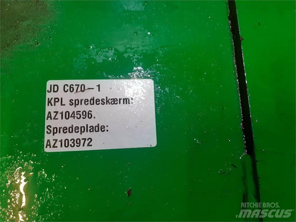 John Deere C670 Аксесоари  за комбайни