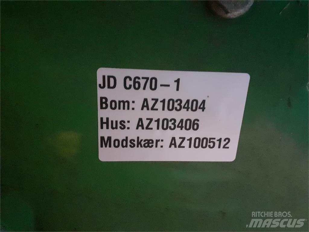 John Deere C670 Аксесоари  за комбайни