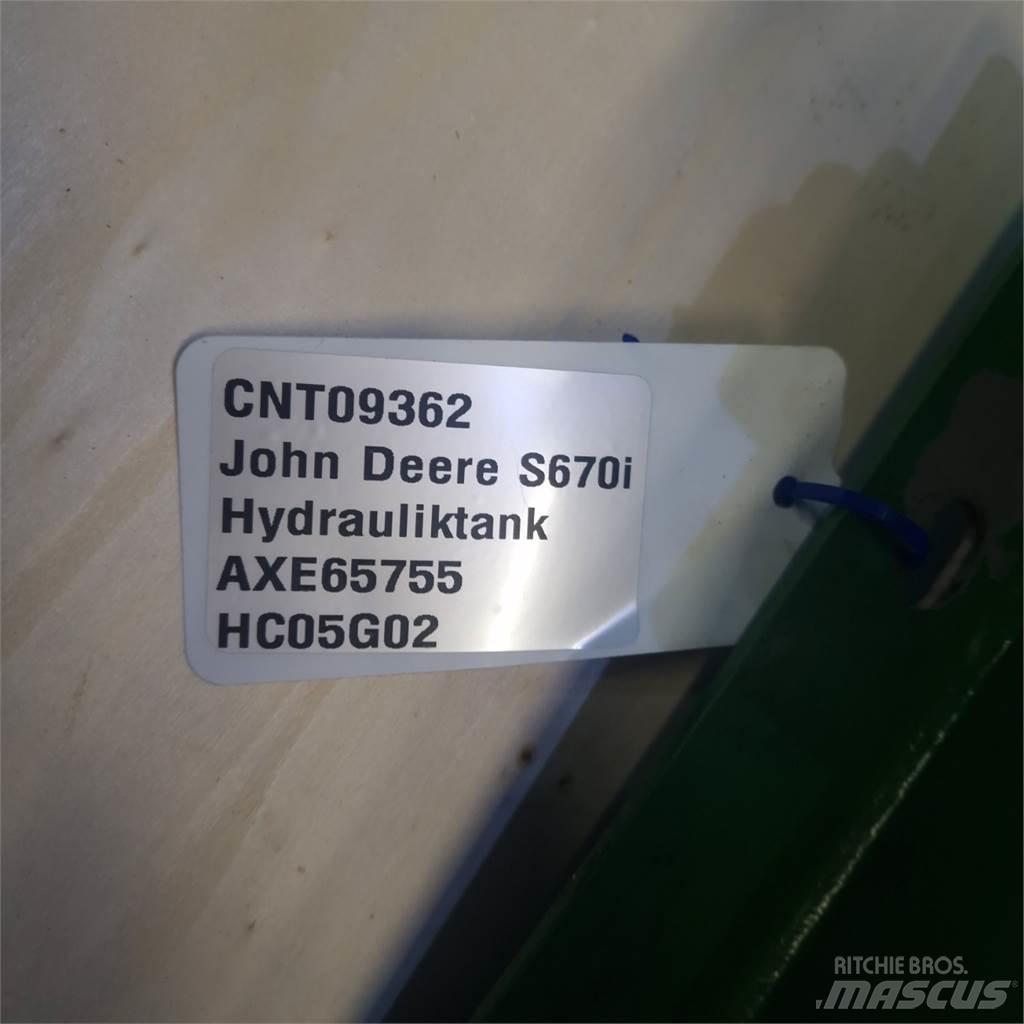 John Deere S670 Хидравлични