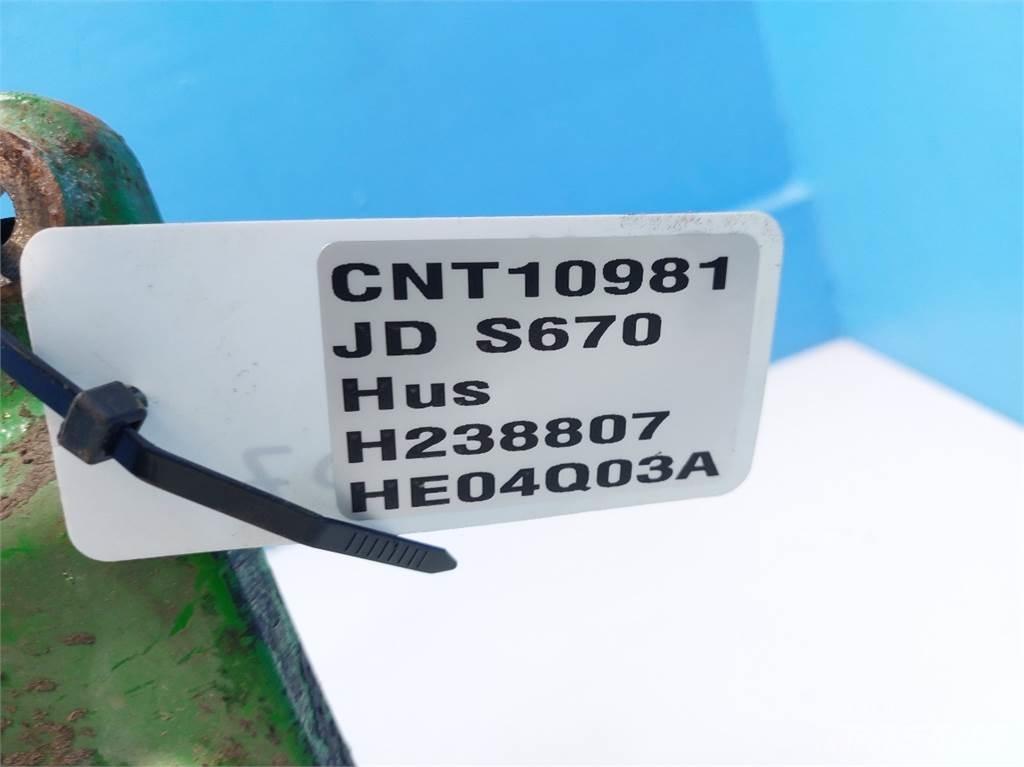 John Deere S670 Двигатели