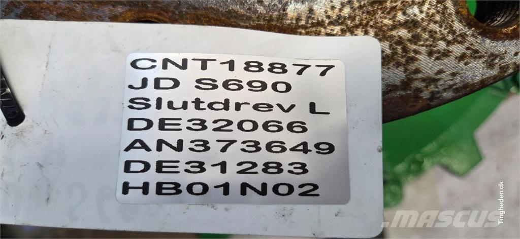 John Deere S690 Аксесоари  за комбайни