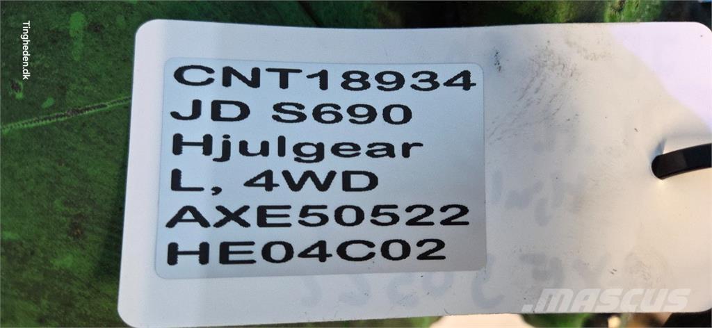 John Deere S690 Аксесоари  за комбайни