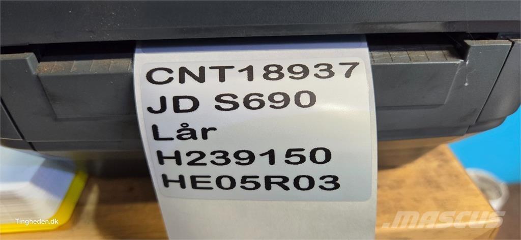 John Deere S690 Аксесоари  за комбайни