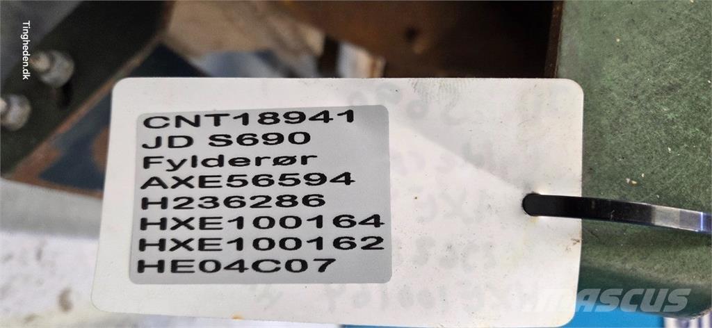 John Deere S690 Аксесоари  за комбайни