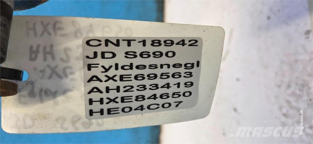 John Deere S690 Аксесоари  за комбайни