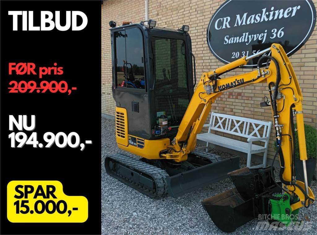 Komatsu pc16r hs Мини екскаватори < 7 т