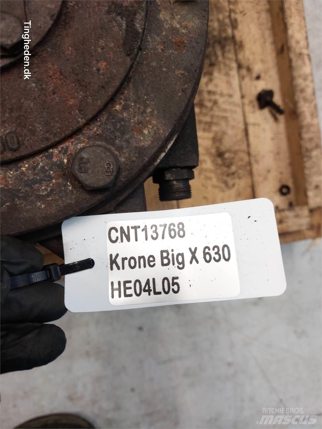 Krone Big X 360 Хидравлични