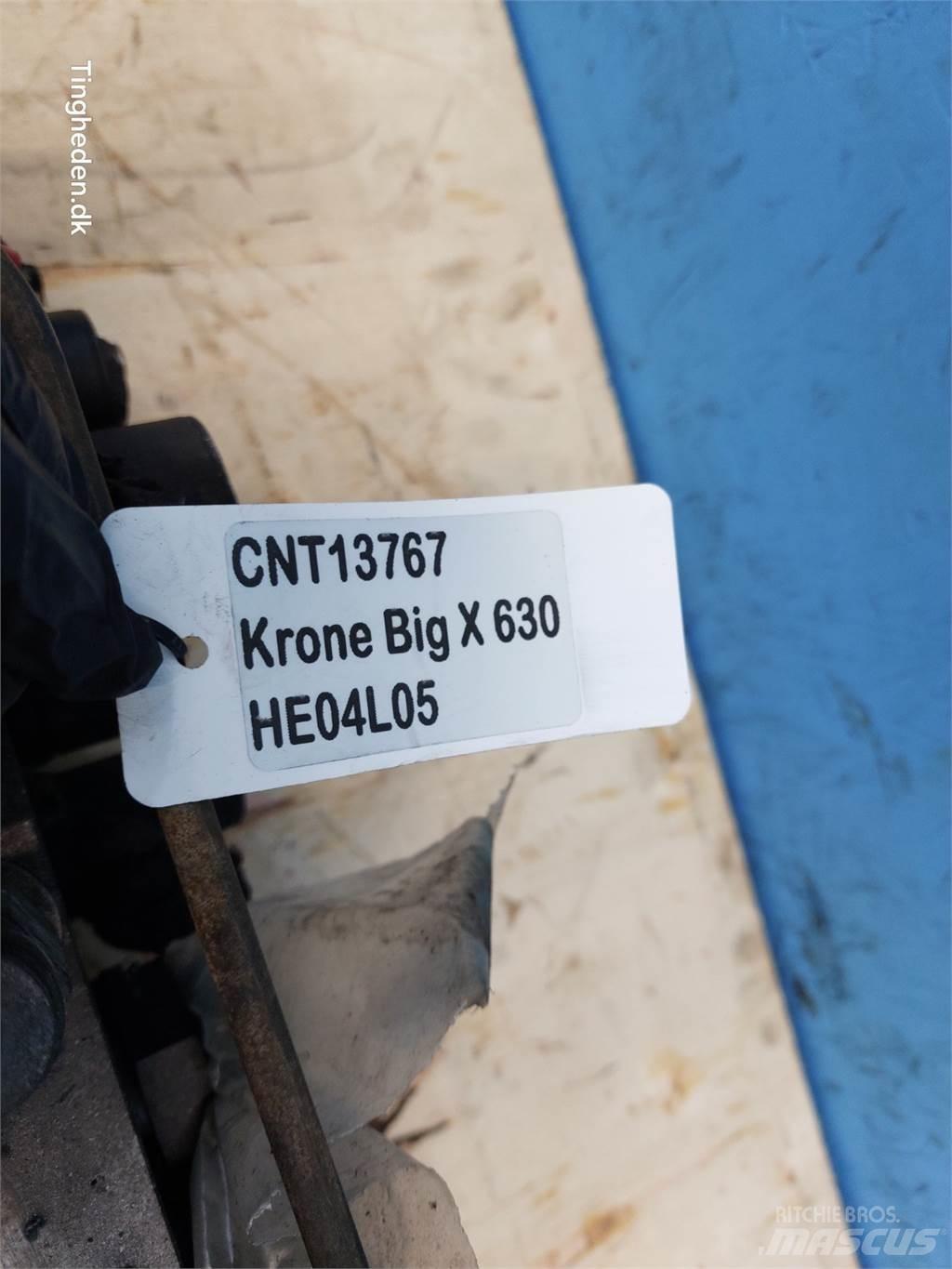 Krone Big X 360 Хидравлични
