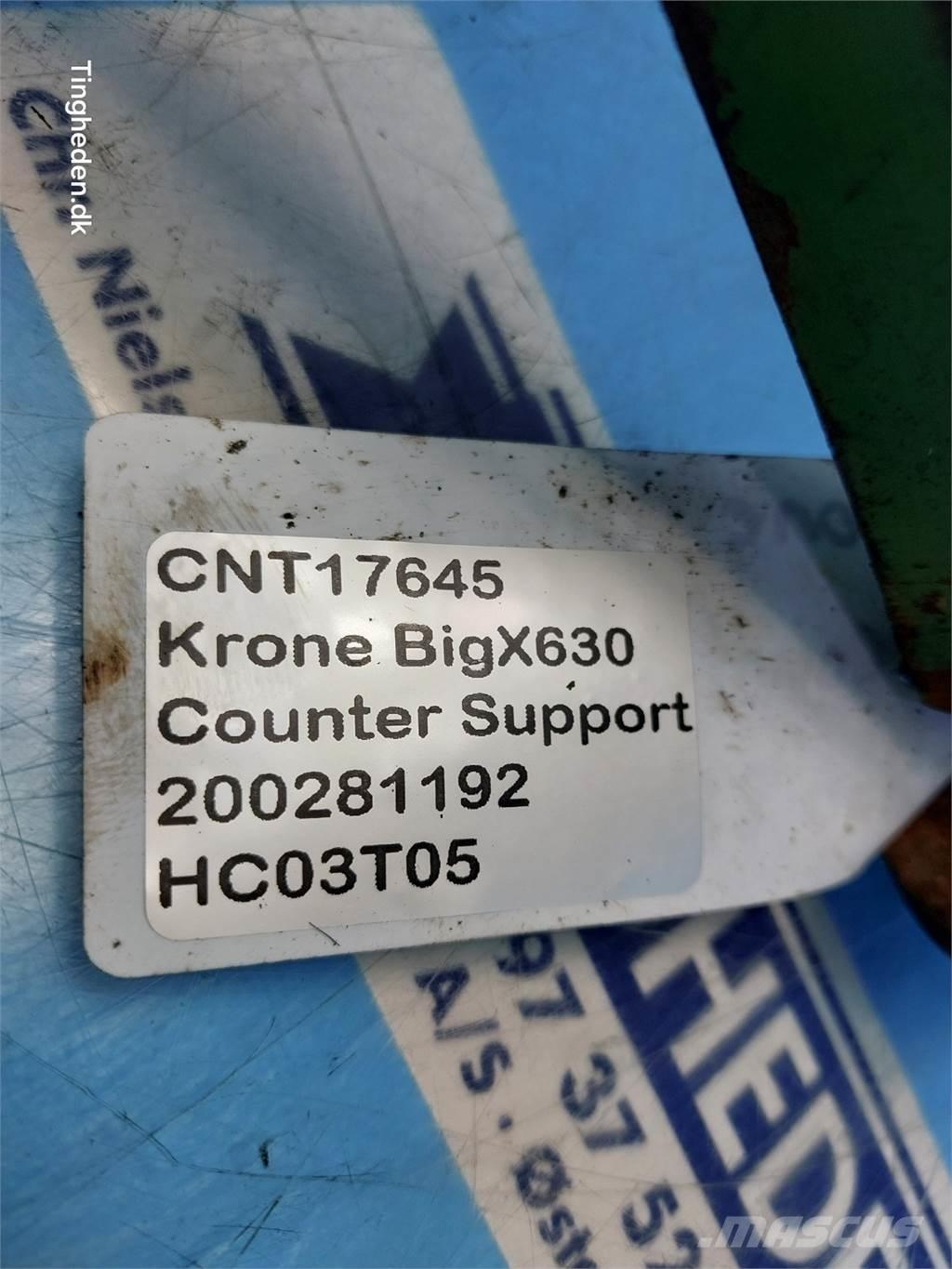 Krone Big X 630 Аксесоари за машини за сено и фураж
