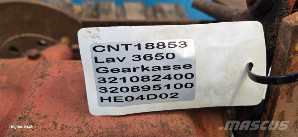 Laverda 3650 Предаване