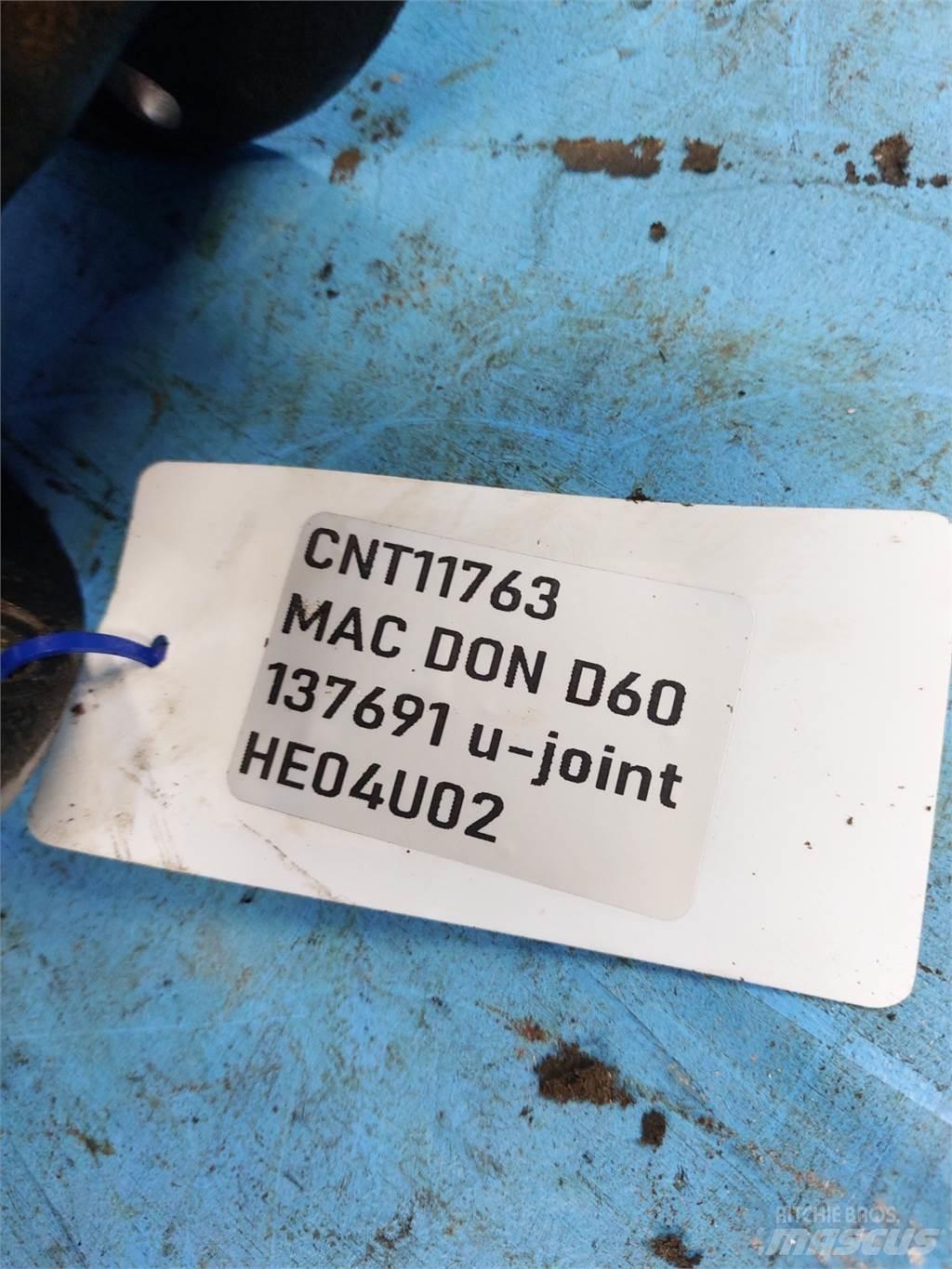 MacDon D60 Аксесоари  за комбайни