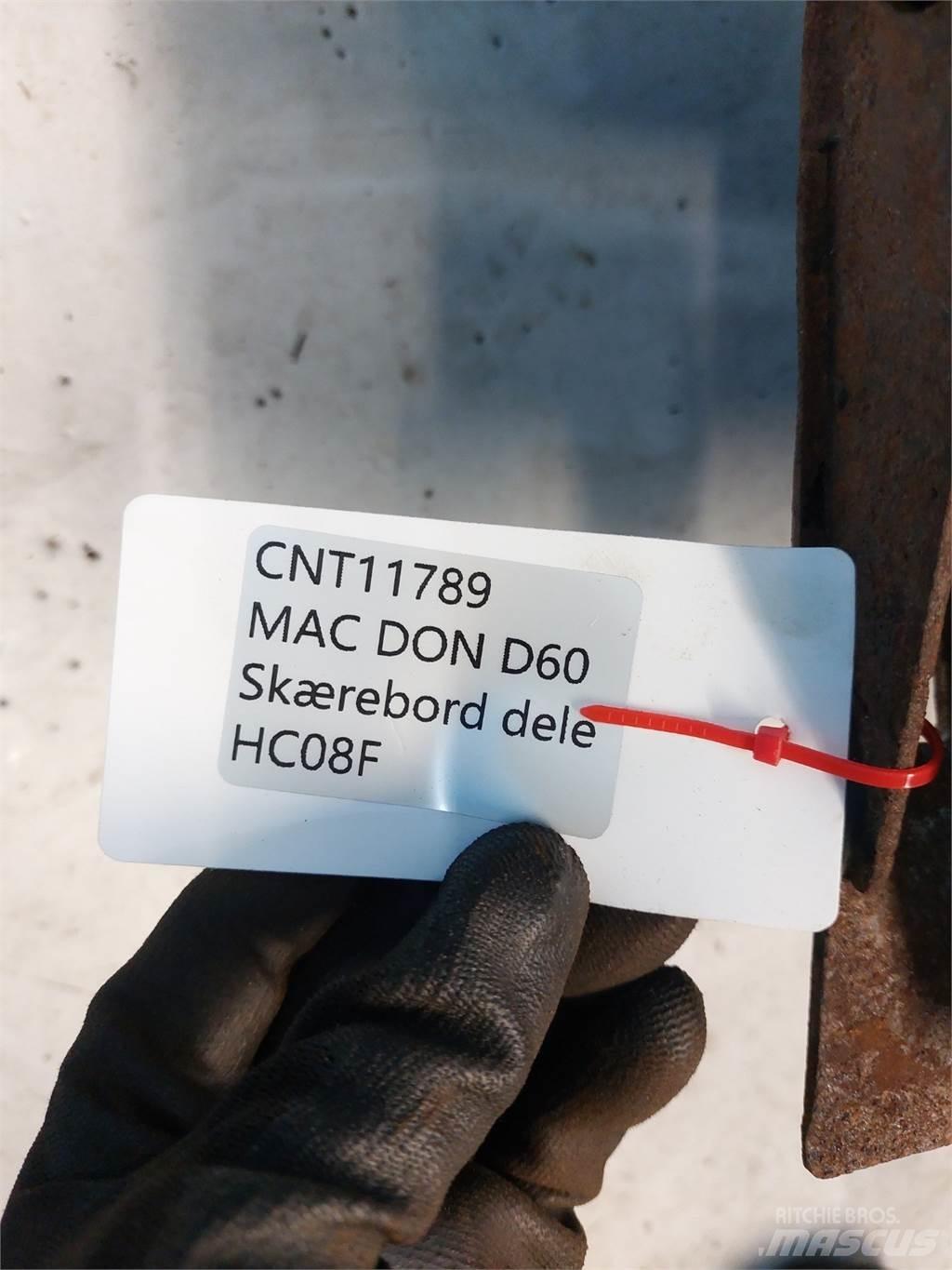 MacDon D60 Аксесоари  за комбайни