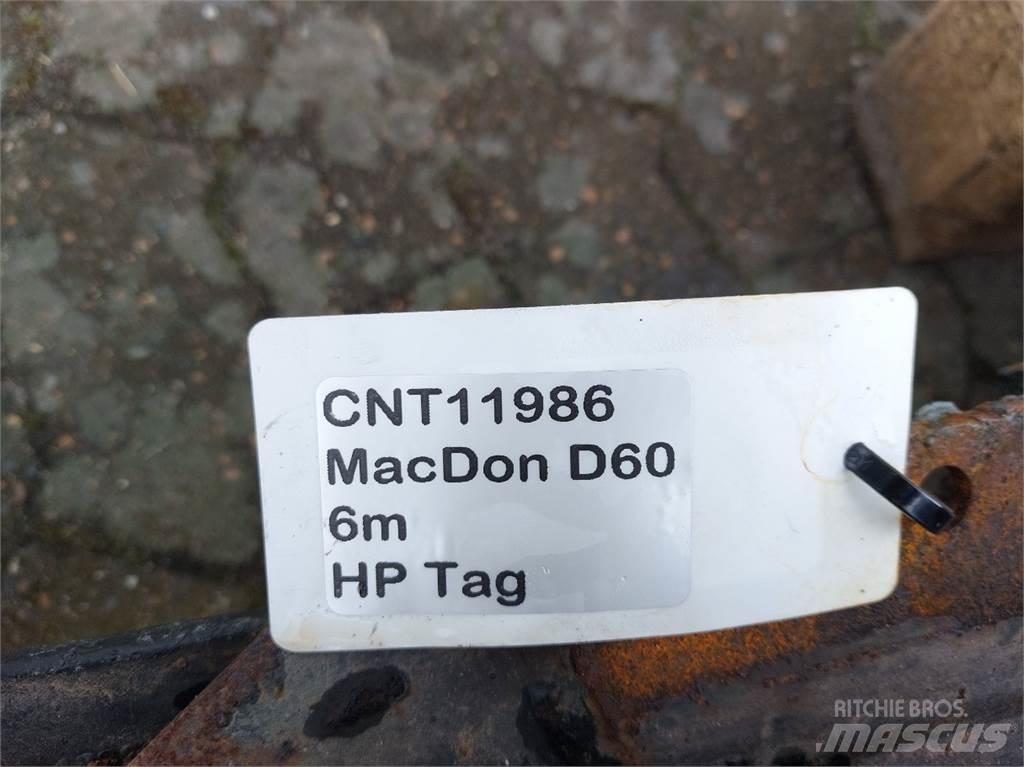 MacDon D60 Аксесоари  за комбайни