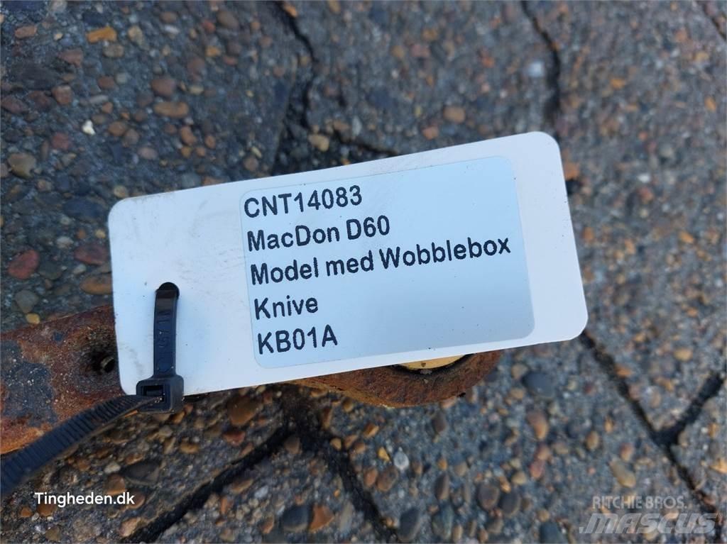 MacDon D60 Аксесоари  за комбайни