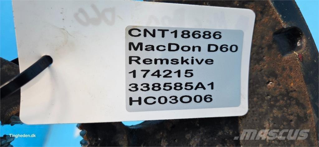 MacDon D60 Аксесоари  за комбайни