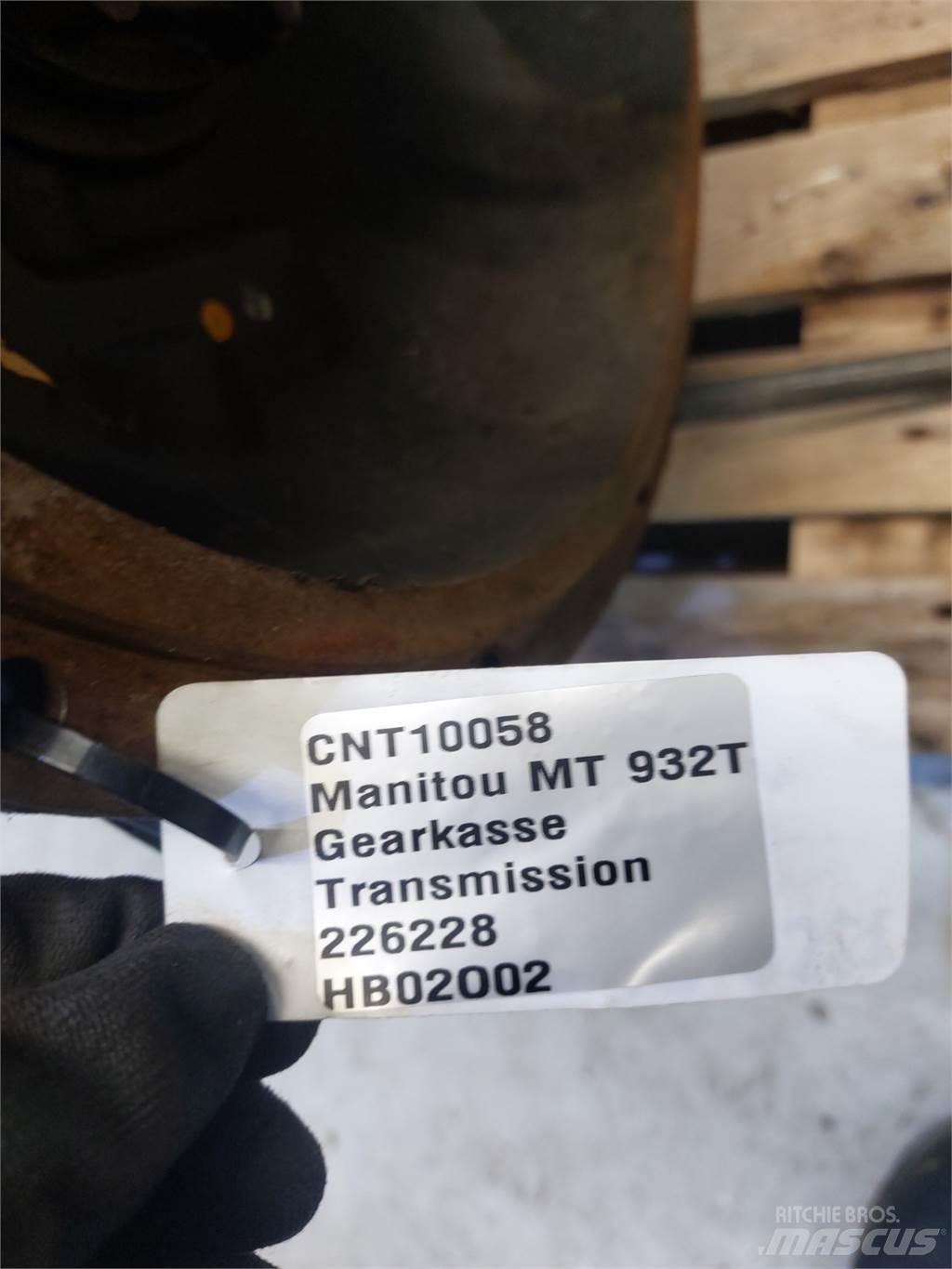 Manitou MT 932 Предаване