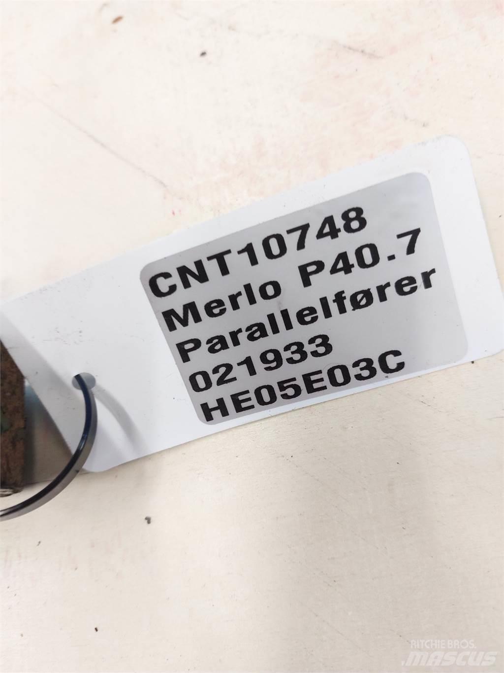 Merlo P40.7 Стрели и рамена
