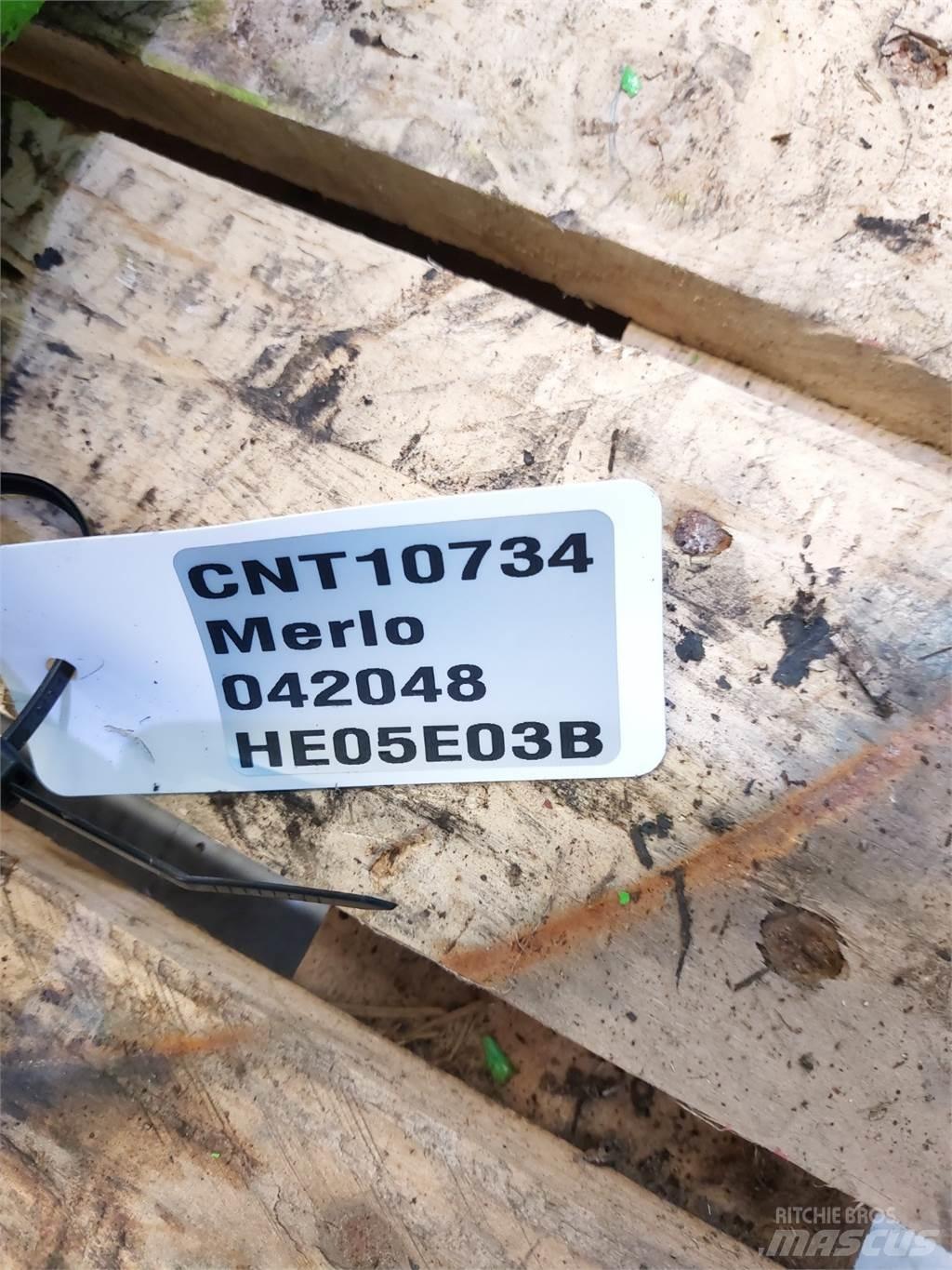 Merlo P41.7 Оси
