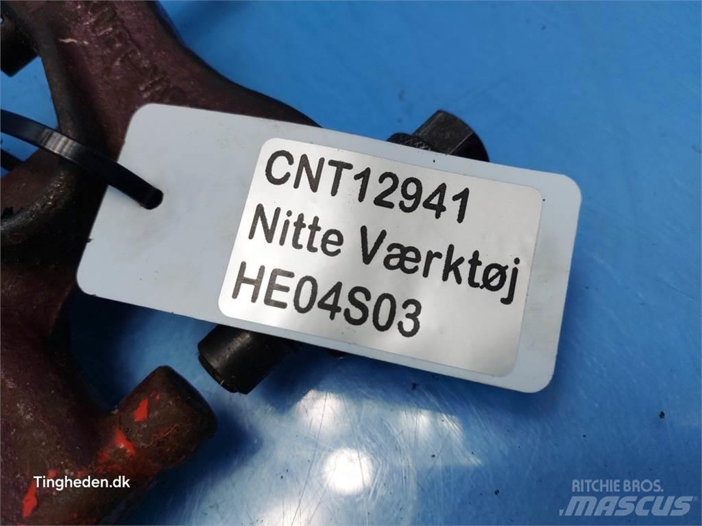  Nitteværktøj Аксесоари  за комбайни