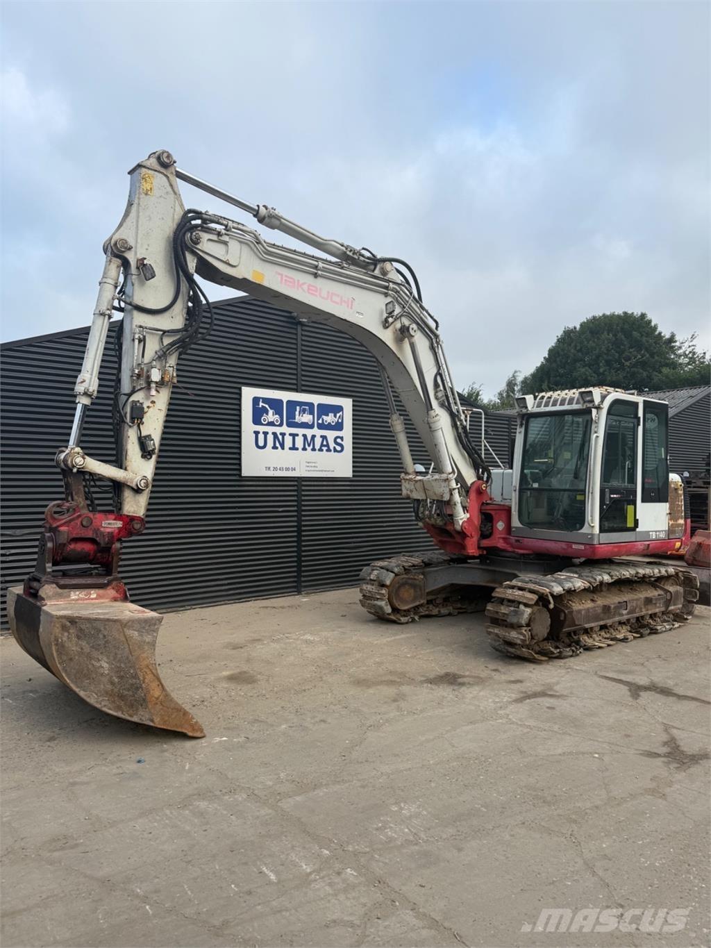 Takeuchi TB1140 Верижен екскаватор