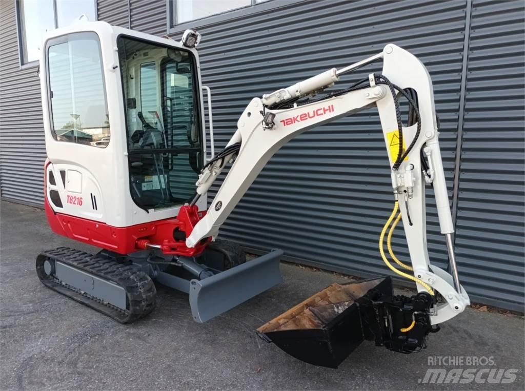 Takeuchi tb216 Мини екскаватори < 7 т