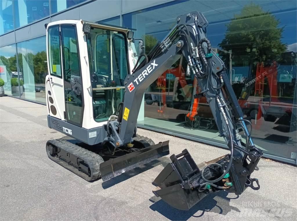 Terex tc16 Мини екскаватори < 7 т