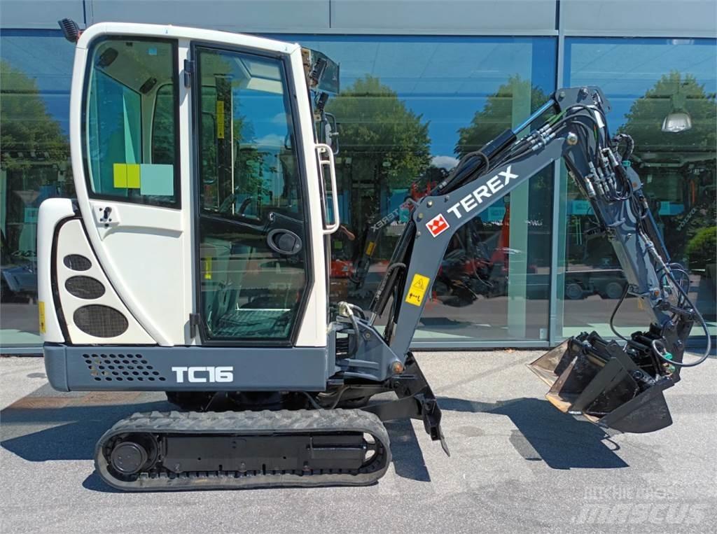 Terex tc16 Мини екскаватори < 7 т