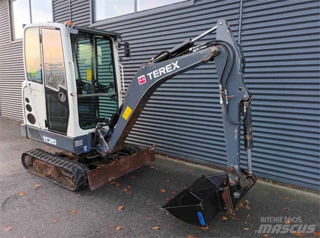 Terex tc20 Мини екскаватори < 7 т