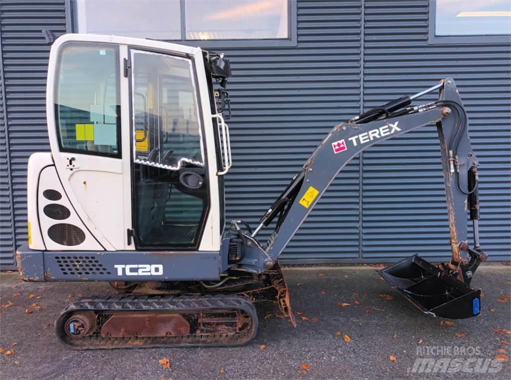 Terex tc20 Мини екскаватори < 7 т