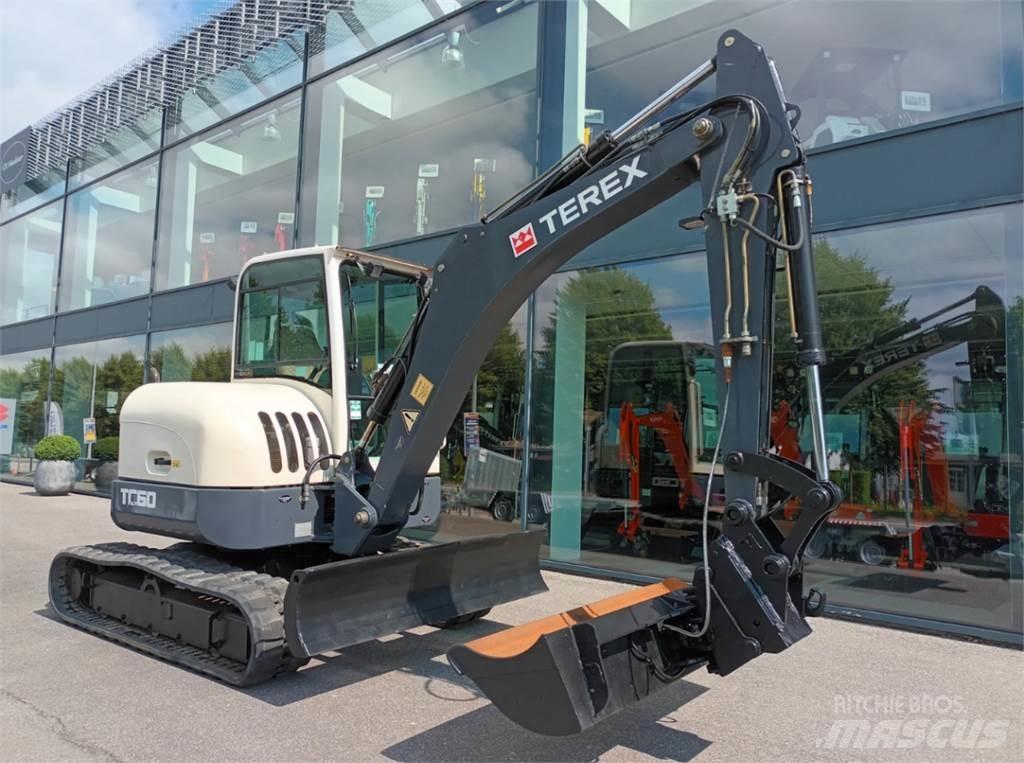 Terex tc60 Мини екскаватори < 7 т