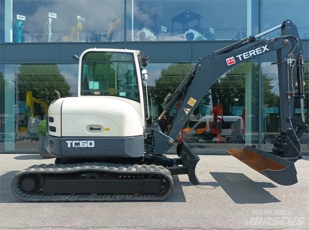 Terex tc60 Мини екскаватори < 7 т