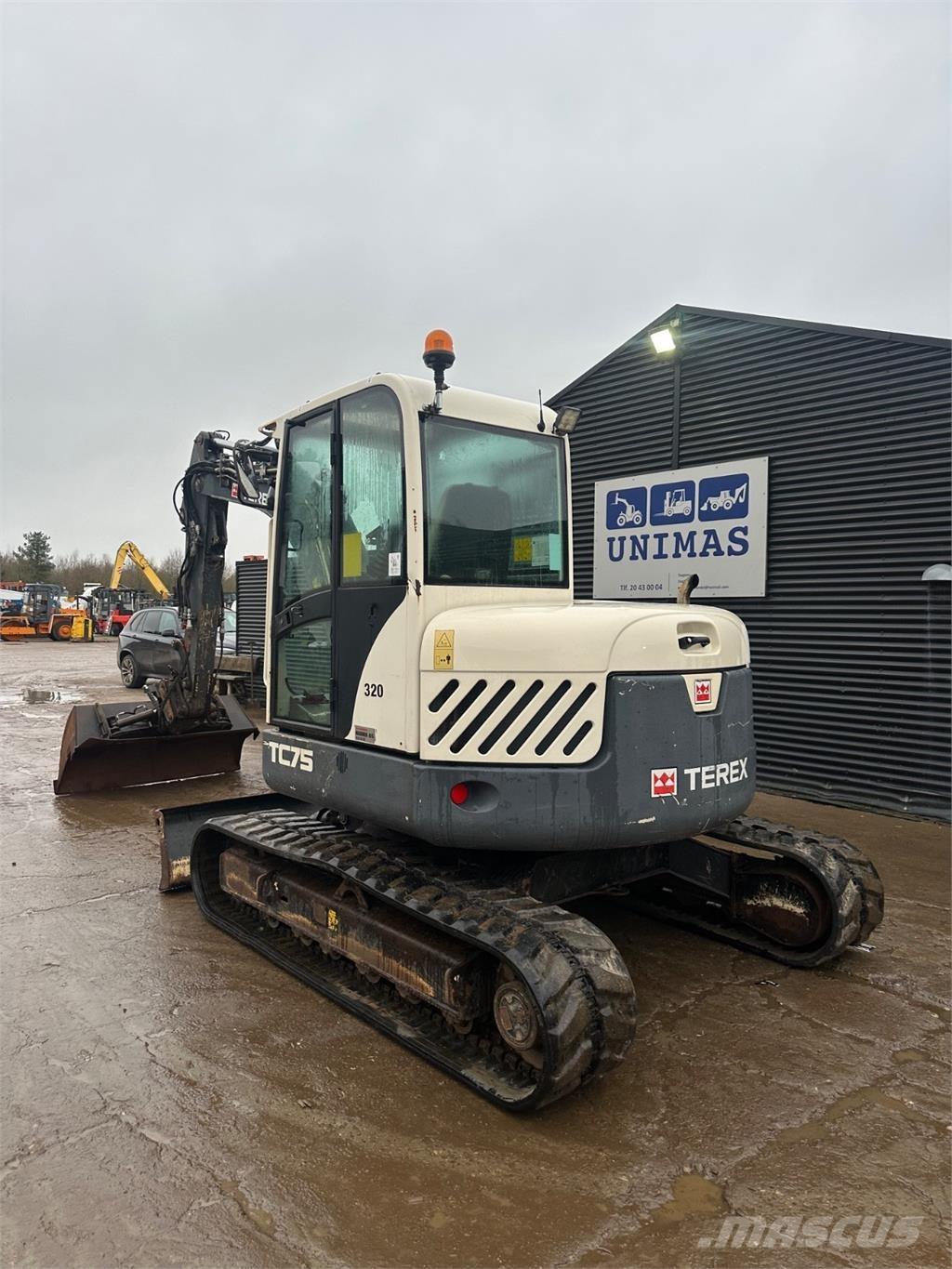 Terex TC75 Верижен екскаватор