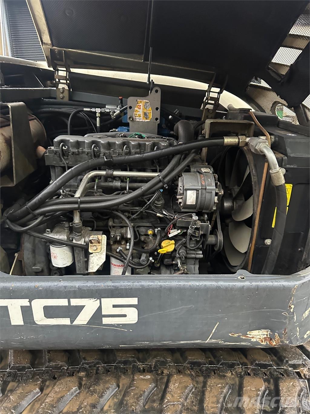 Terex TC75 Верижен екскаватор