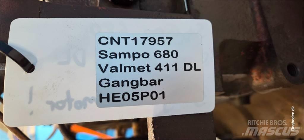 Valmet 411DL Двигатели