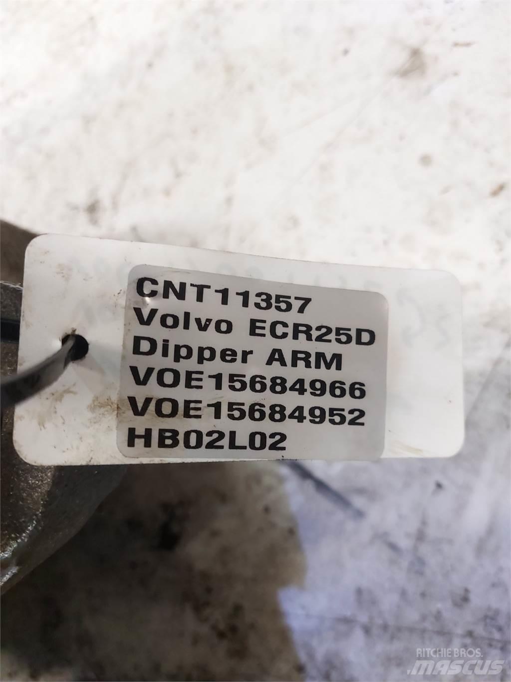 Volvo ECR25D Стрели и рамена
