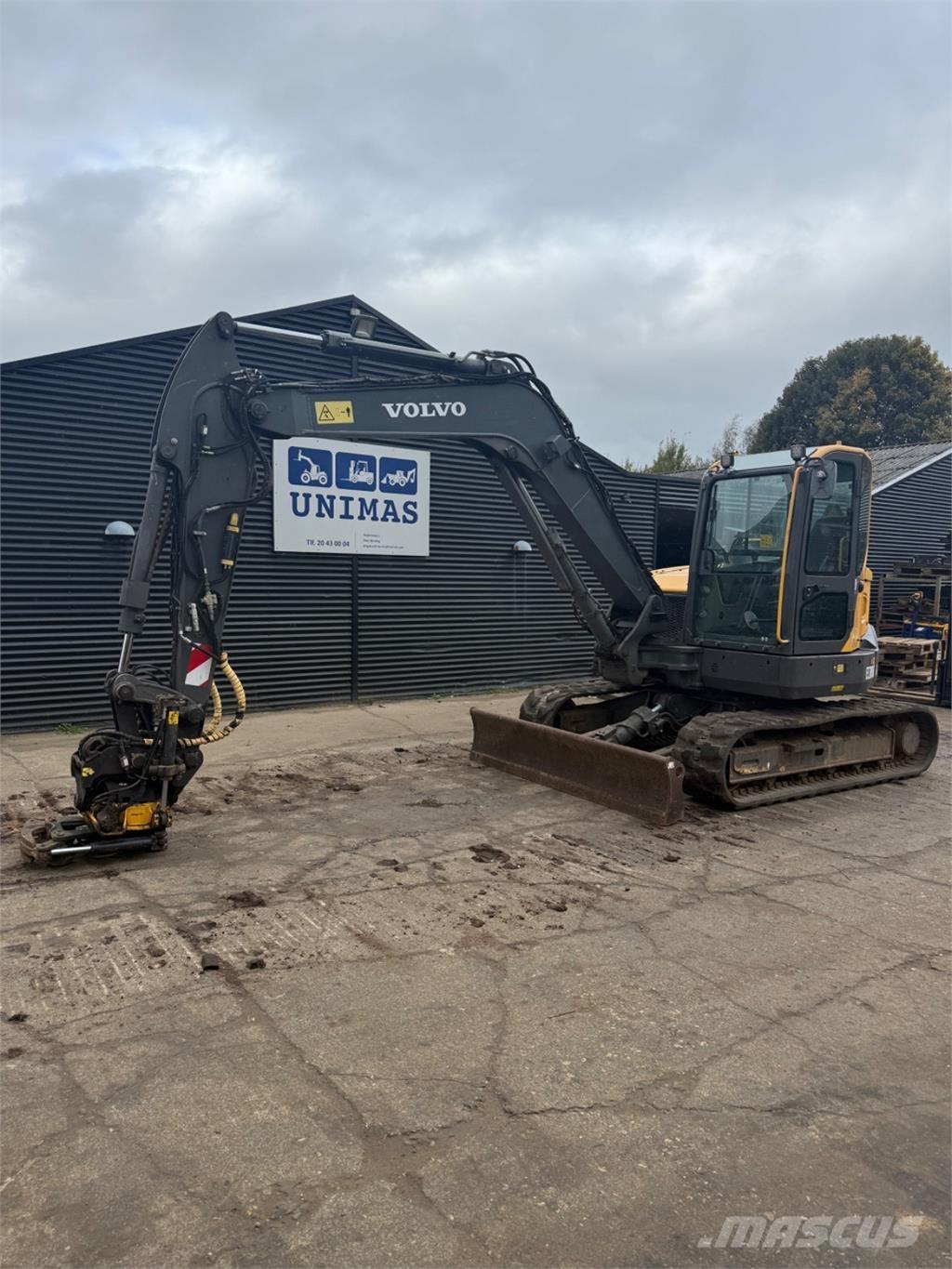 Volvo ECR88D Верижен екскаватор