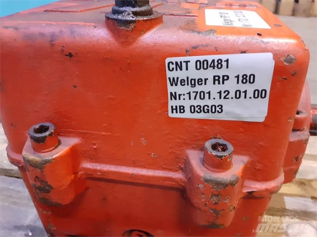 Welger RP 180 Предаване