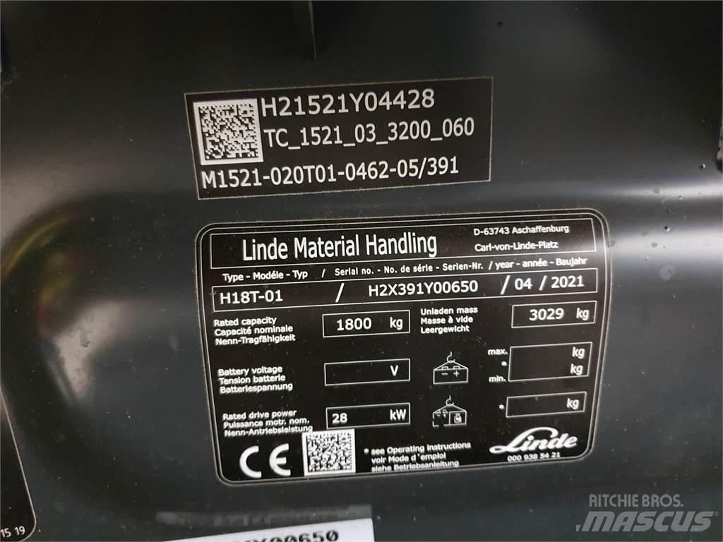Linde H18T Камиони с АГУ