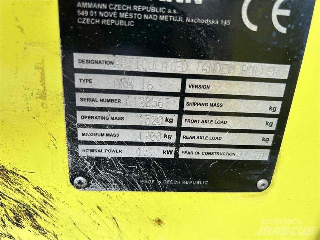 Ammann ARX16 AMMANN ARX16 Двойни барабанни ролки
